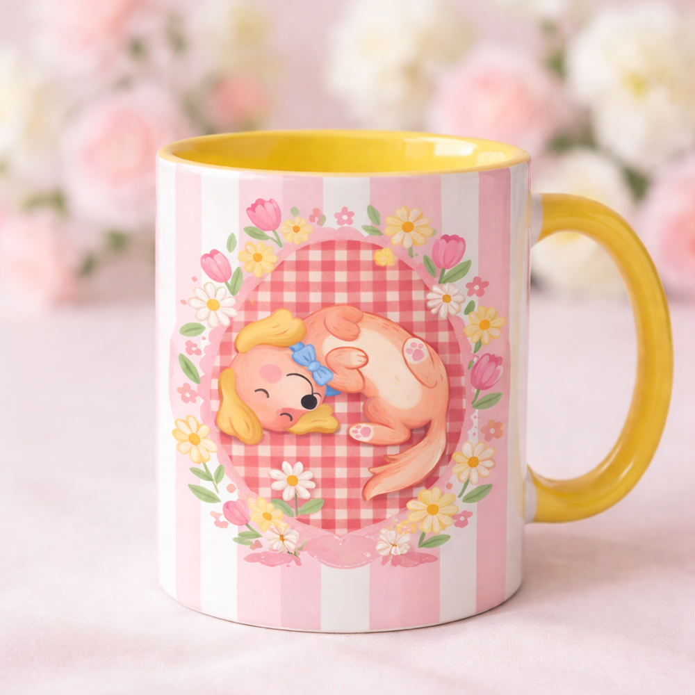 Dog carpet Mug