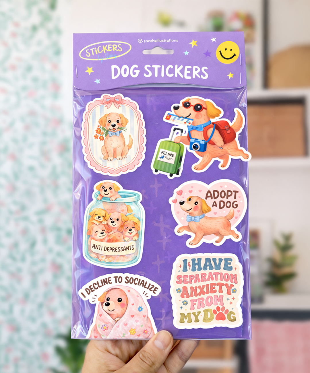 Sticker dog