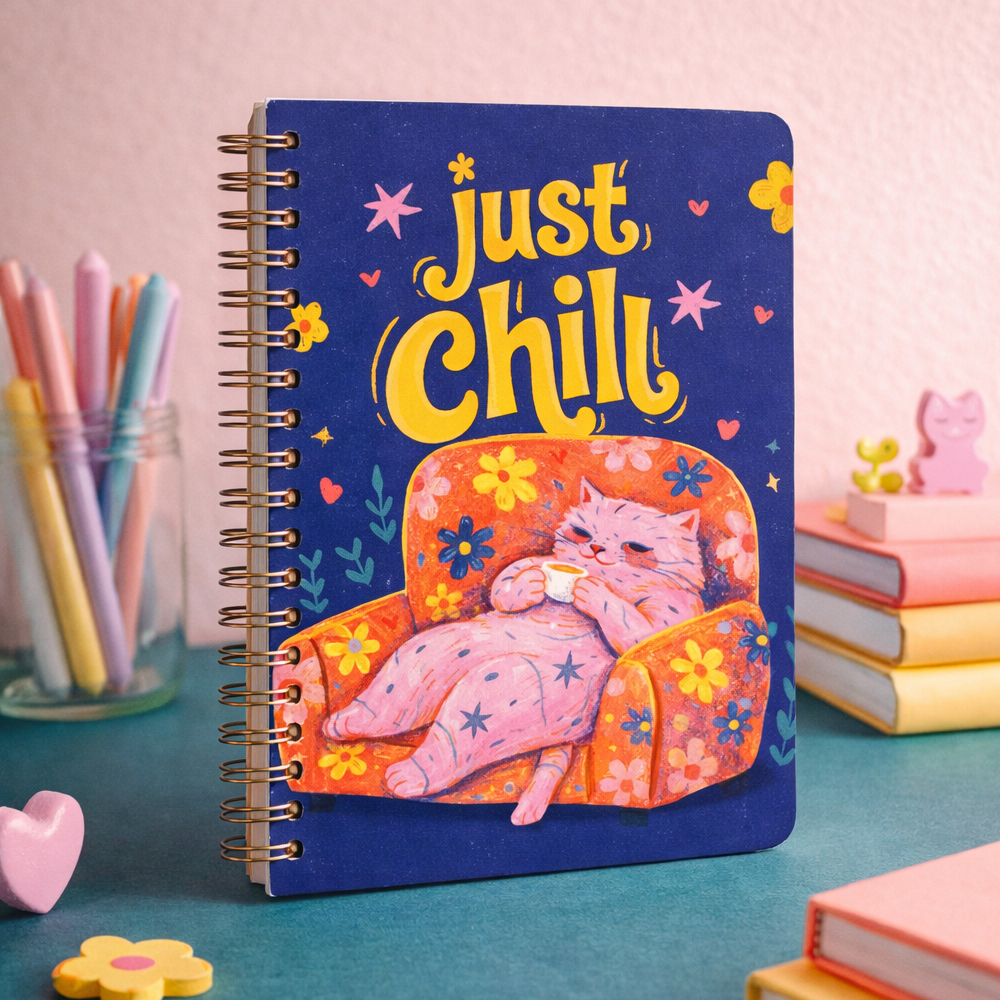 Note Book Just Chill